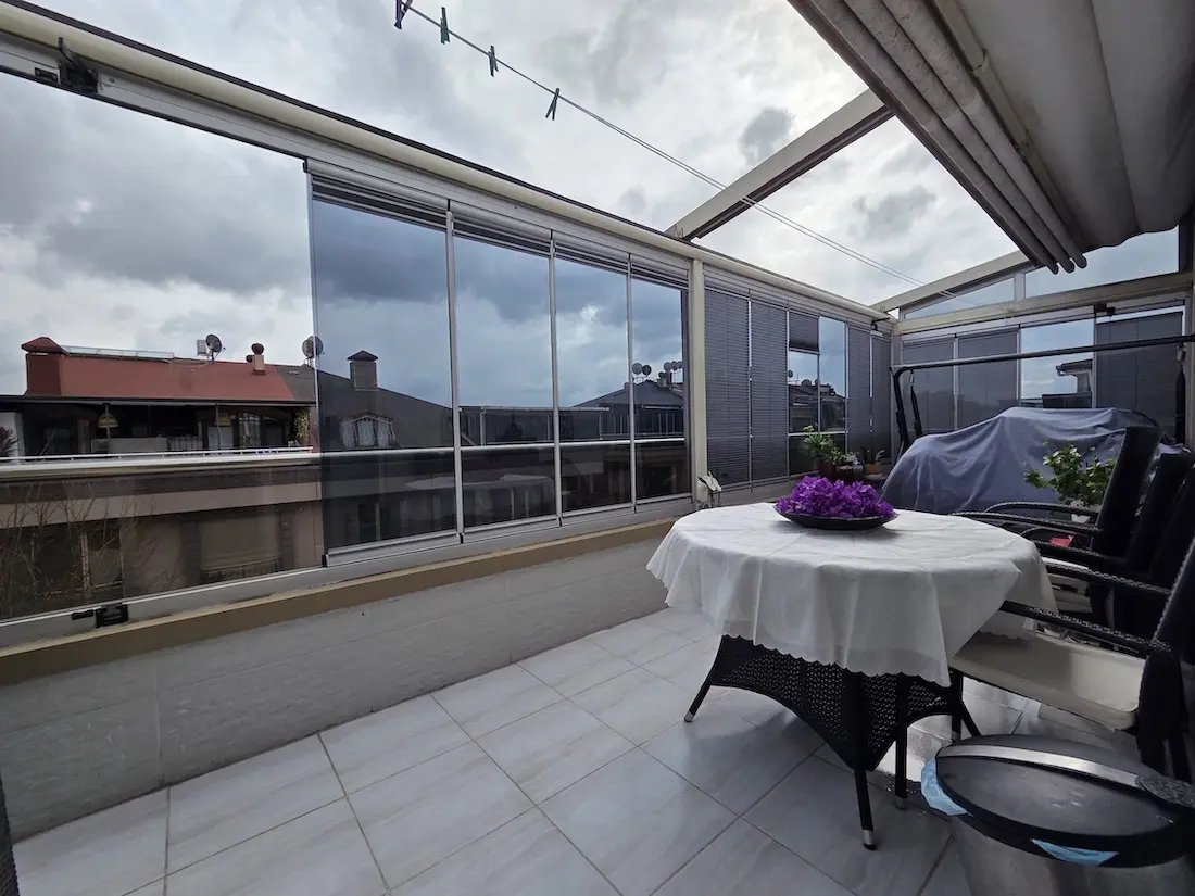 Roof terrace